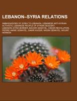 Lebanon-Syria relations