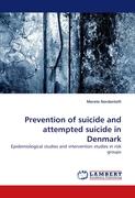 Prevention of suicide and attempted suicide in Denmark
