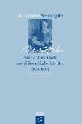 Martin Buber-Werkausgabe (MBW) / Frühe kulturkritische und philosophische Schriften (1891-1924)