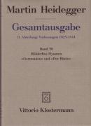 Gesamtausgabe Abt. 2 Vorlesungen Bd. 39. Hölderlins Hymnen ' Germanien' und 'Der Rhein'