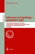 Advances in Cryptology - ASIACRYPT 2002