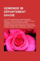 Gemeinde Im Département Savoie