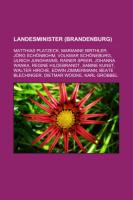 Landesminister (Brandenburg)
