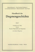 Handbuch der Dogmengeschichte / Bd I: Das Dasein im Glauben / Kanon