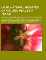 Liste (National Register of Historic Places in Texas)