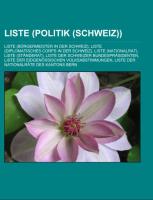 Liste (Politik (Schweiz))