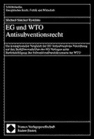 EG und WTO Antisubventionsrecht