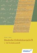 Deutsche Einheitskurzschrift 1. Verkehrsschrift