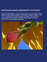 Hochschullehrer (Universität Stuttgart)