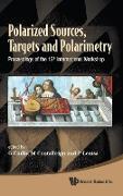 Polarized Sources, Targets and Polarimetry