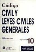 Código Civil y Leyes Civiles Generales 2010 + Agenda