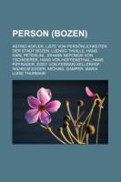 Person (Bozen)