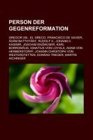 Person Der Gegenreformation