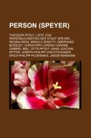 Person (Speyer)