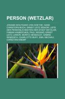 Person (Wetzlar)