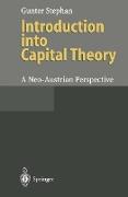 Introduction into Capital Theory