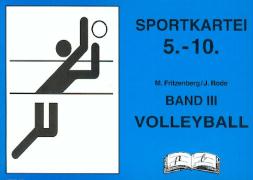 Sportkartei Band 3. 5.-10. Jahrgangsstufe