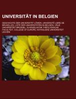 Universität in Belgien