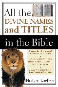 All the Divine Names and Titles in the Bible