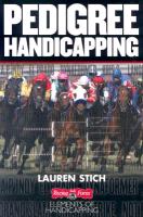 Pedigree Handicapping