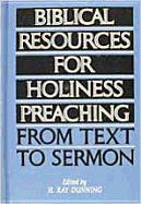 Biblical Resources for Holiness Preaching, Vol. 2