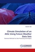 Climate Simulation of an Attic Using Future Weather Data Sets