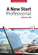 A New Start, Englisch für Wiedereinsteiger, Professional, B1: Refresher, Kursbuch mit CD und Phrasebook