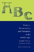 Rhetoric, Hermeneutics, and Translation in the Middle Ages