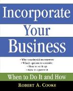 Incorporate Your Business