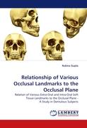 Relationship of Various Occlusal Landmarks to the Occlusal Plane