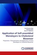 Application of Self-assembled Monolayers to Cholesterol Biosensor