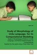 Study of Morphology of Urdu Language, for its Computational Modeling
