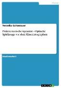 Präkinematische Apparate - Optische Spielzeuge vor dem Kinematographen