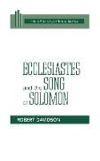 Ecclesiastes & Song of Solomon (Dsb-OT)