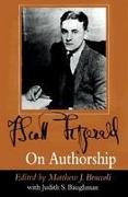 F.Scott Fitzgerald on Authorship