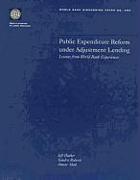 Public Expenditure Reform Under Adjustment Lending: Lessons from World Bank Experience