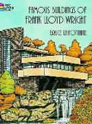 Famous Buildings of Frank Lloyd Wright Coloring Book