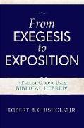 From Exegesis to Exposition