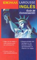 Ingles: Guia de Conversacion