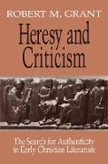 Heresy and Criticism