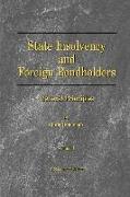 State Insolvency and Foreign Bondholders: General Principles