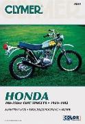 Honda 100-350cc OHC Singles Motorcycle (1969-1982) Service Repair Manual