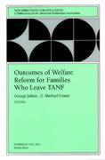 Outcomes of Welfare Reform for Families Who Leave Tanf: New Directions for Evaluation, Number 91