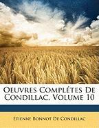 Oeuvres Complétes De Condillac, Volume 10