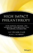 High Impact Philanthropy