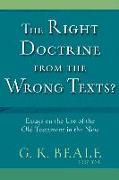 The Right Doctrine from the Wrong Texts?