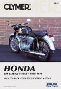Honda CB/CL450 & CB500T Motorcycle (1965-1976) Service Repair Manual