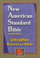 Ultrathin Reference Bible-NASB