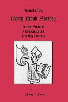 Journal of the Early Book Society V6