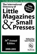 The International Directory of Little Magazines and Small Presses